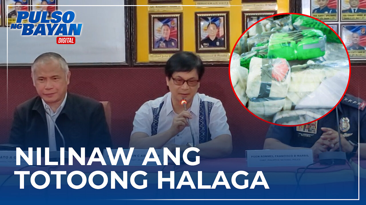 DILG, PNP at PDEA, nilinaw ang totoong halaga ng sh*bu na nasabat sa Batangas