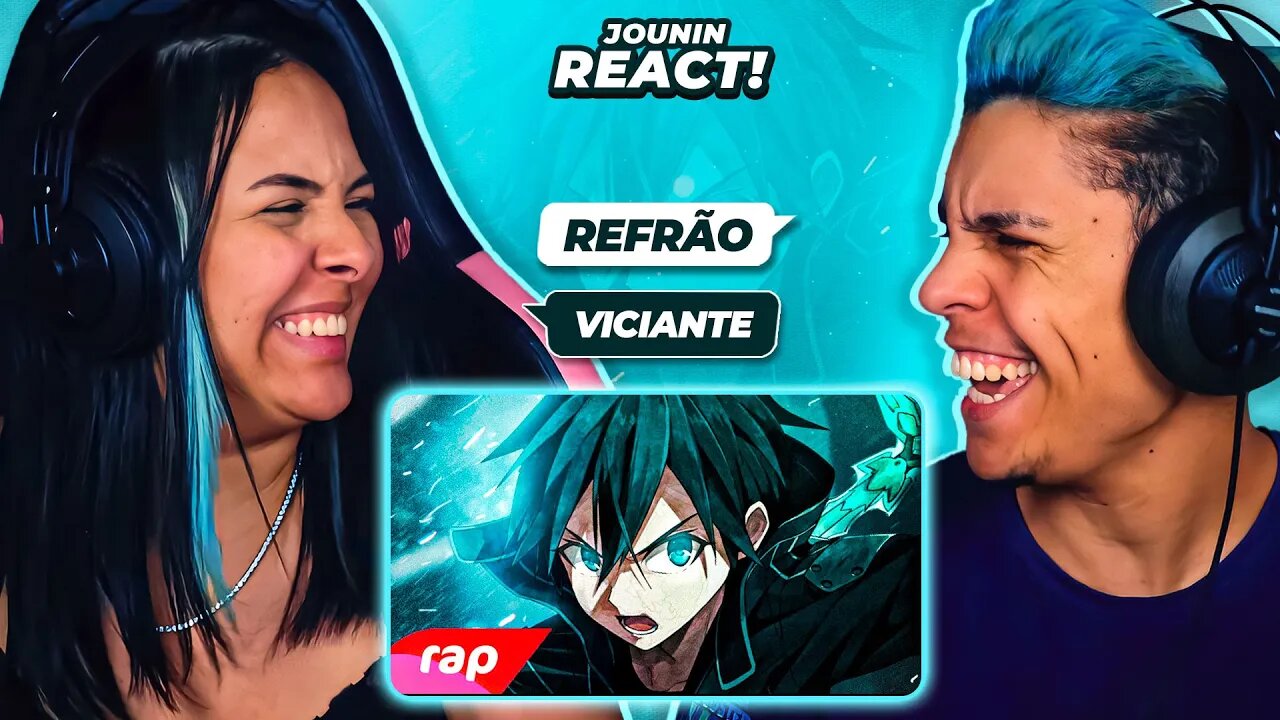 Rap do Kirito (Sword Art Online) - O ESPADACHIM NEGRO | NERD HITS | [React Rap Nerd] 🔥