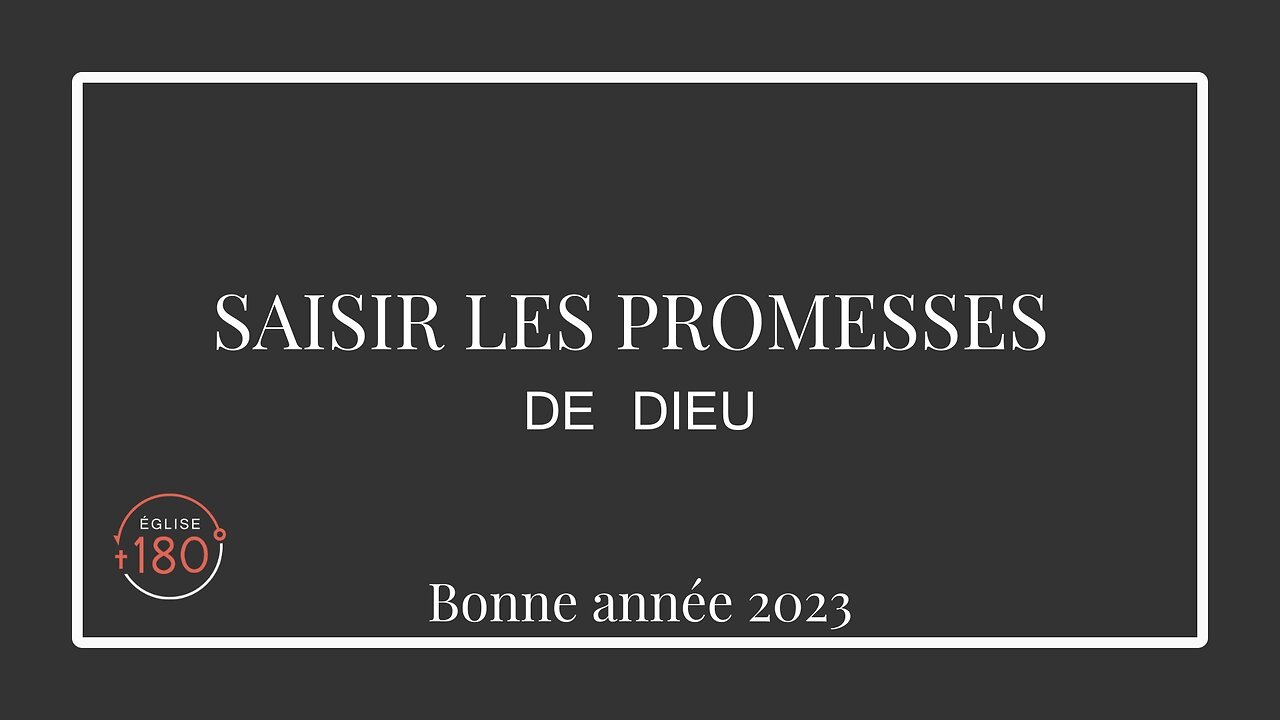 Saisir les promesses par la foi