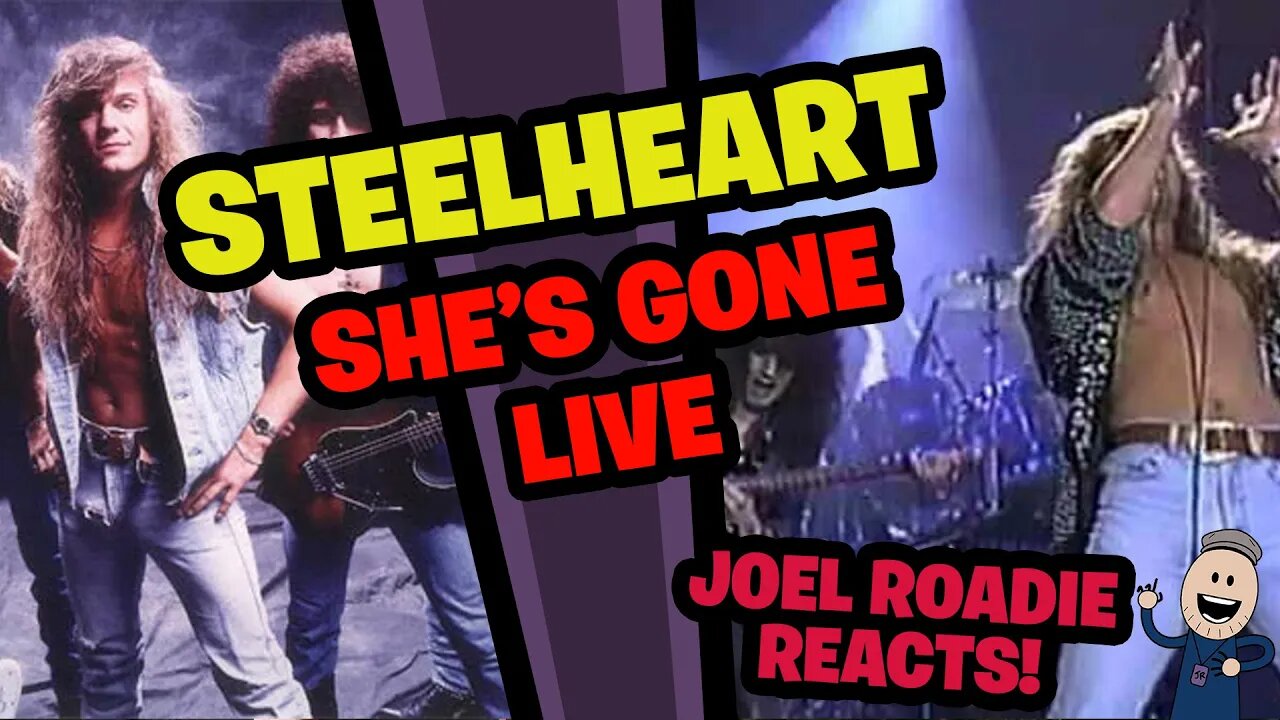 Steelheart - She's Gone (Live) - Roadie Reacts