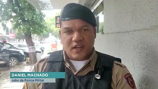 Presa dupla suspeita de furtar mercadorias em lojas na Av. Jk em Gov. Valadares