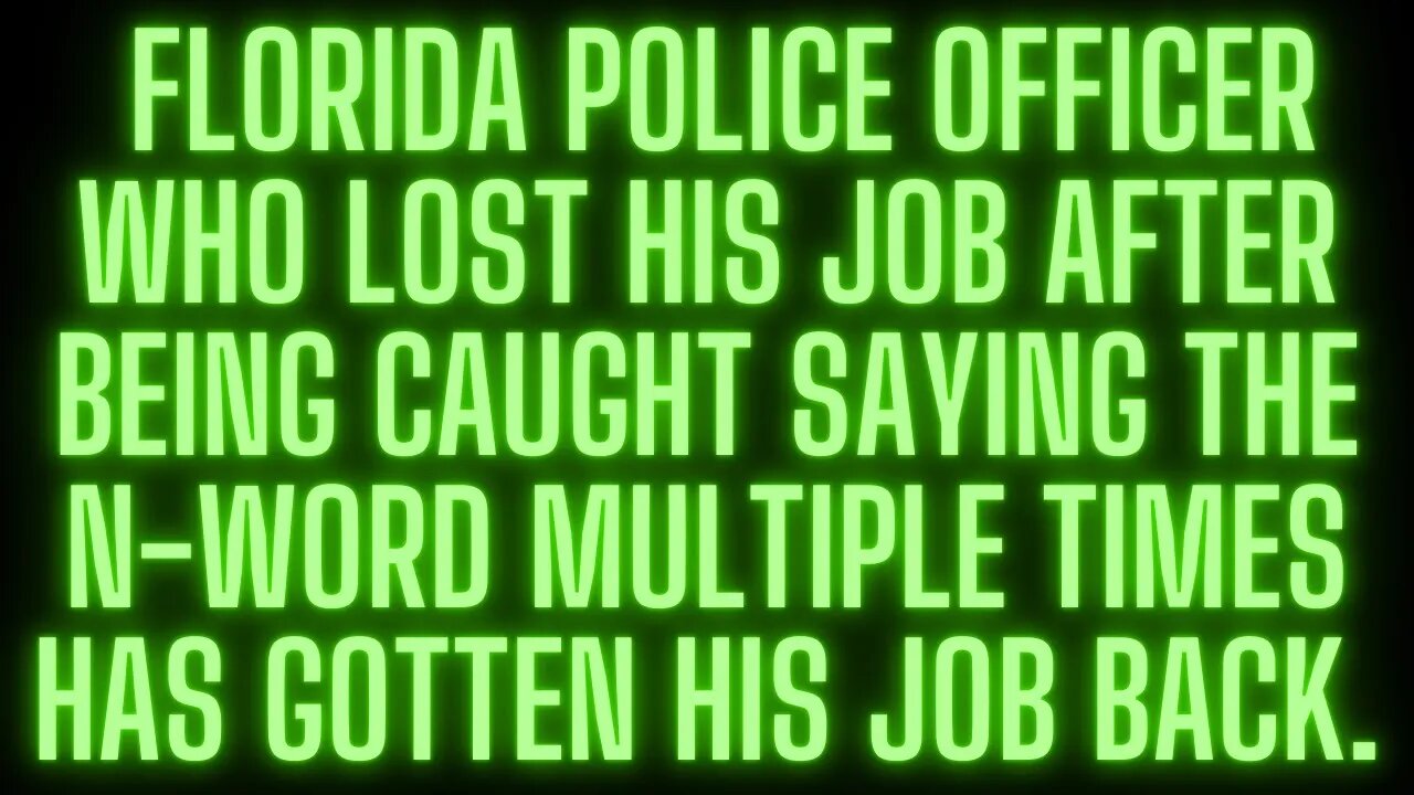 |NEWS| They Should've Never Fired This Cop ✔ He did Nothing Wrong 🎯