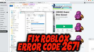 How to Fix Roblox Error Code 267