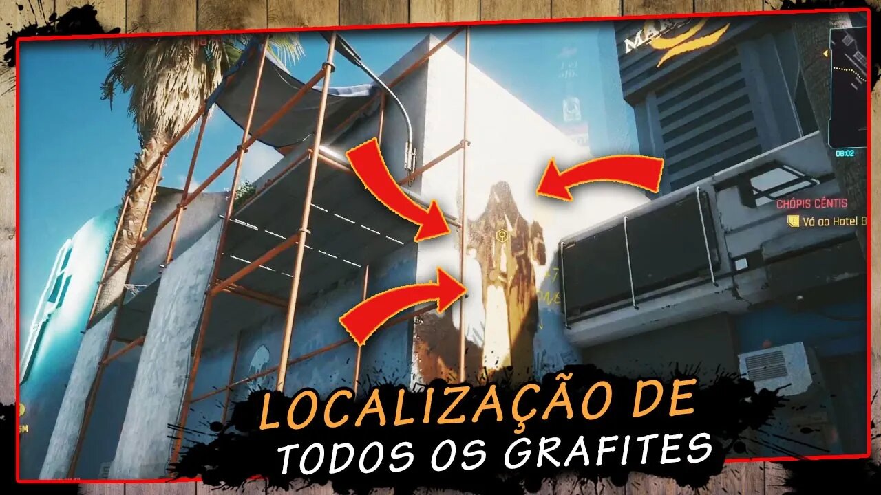Cyberpunk 2077, Como encontrar todos os grafites | Super Dica #1