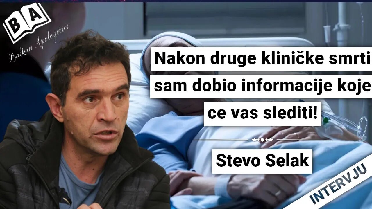 Stevo Selak-Bog mi je pokazao budućnost!ZAPAD TOTALNO PROPADA!