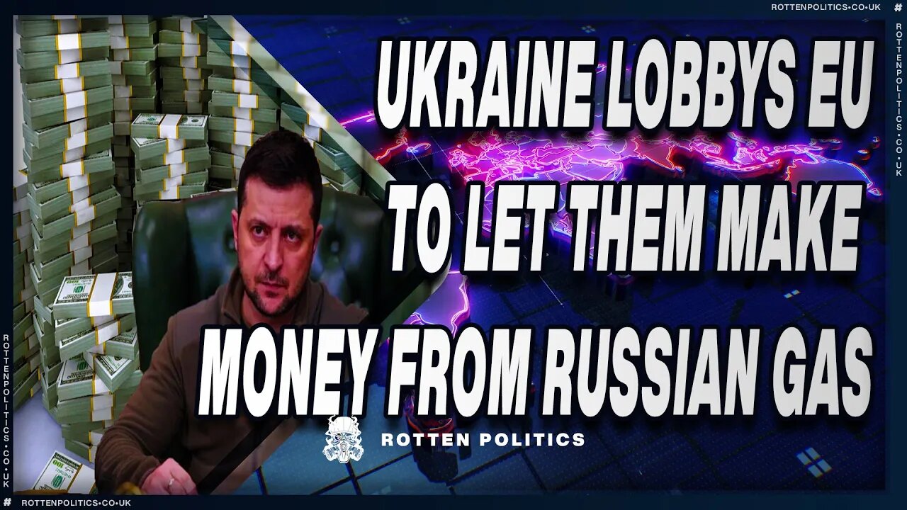 Zelensky is a hypocrite and is only in it for the money