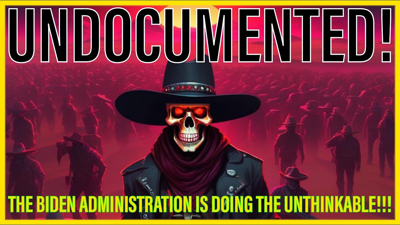 UNDOCUMENTED! | You won't believe what THE BIDEN ADMINISTRATION wants to do!!!