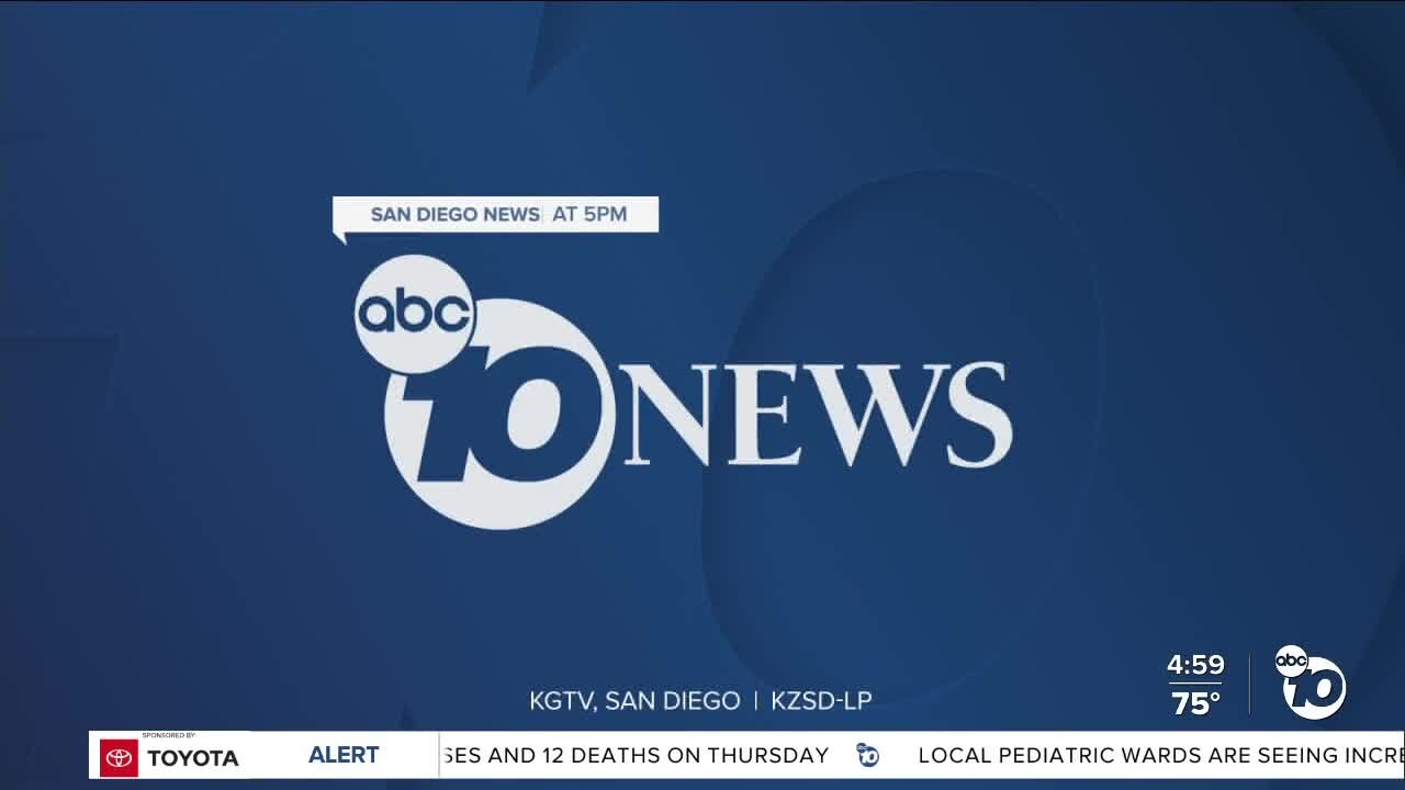 ABC 10News at 5pm Top Stories