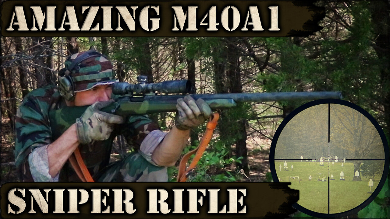 Amazing M40A1 Sniper Rifle!