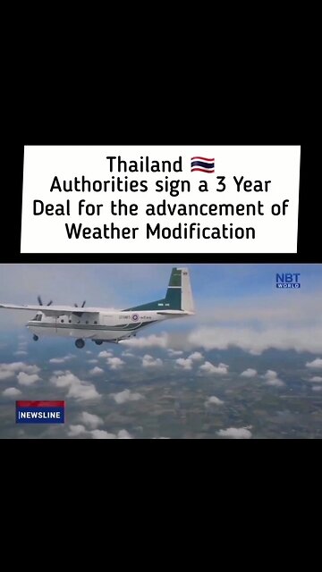 Thailand-Indonesia Sign Weather MODIFICATION Cooperation deal