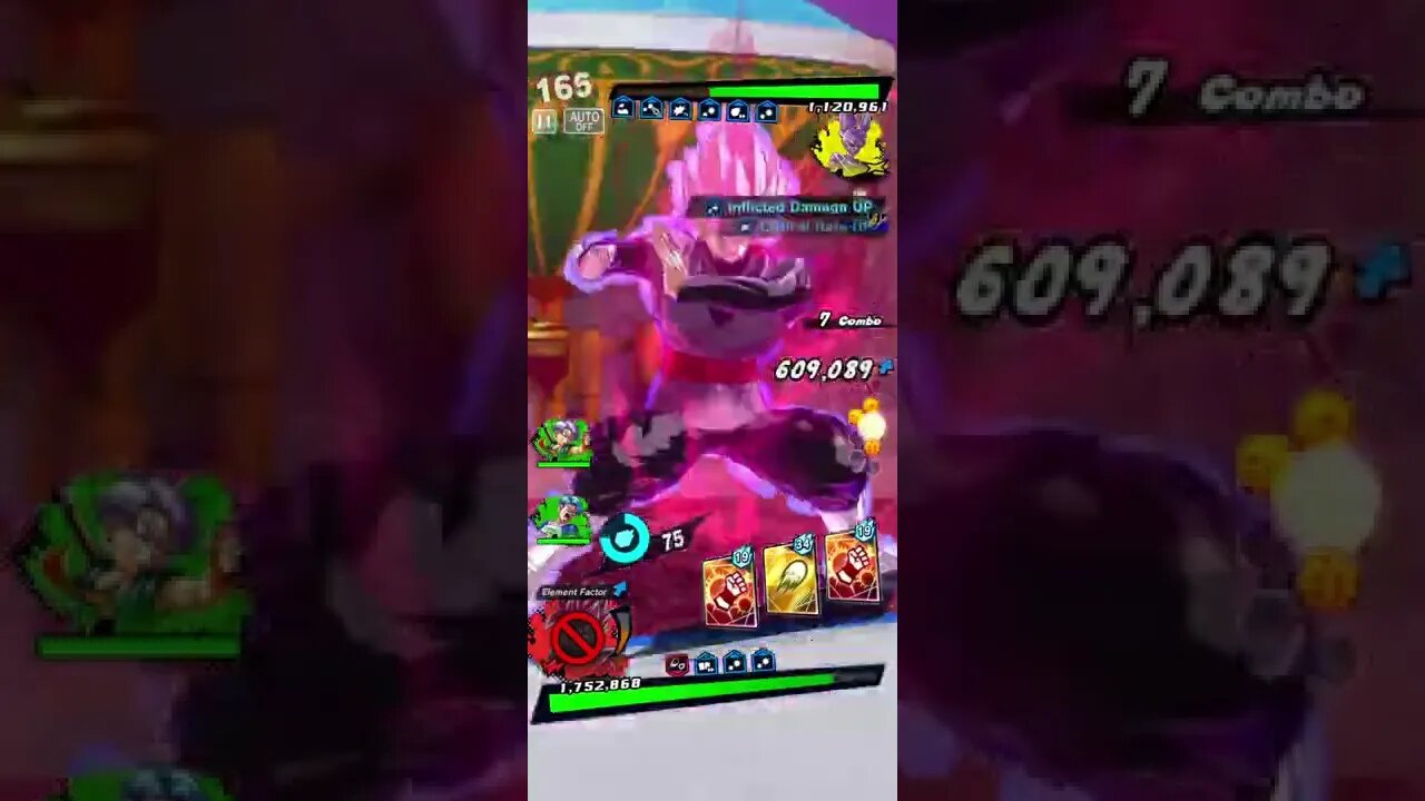 Dragon Ball Legends - Slicer Dance Special Skill (Super Saiyan Rose Goku Black DBL18-06S)