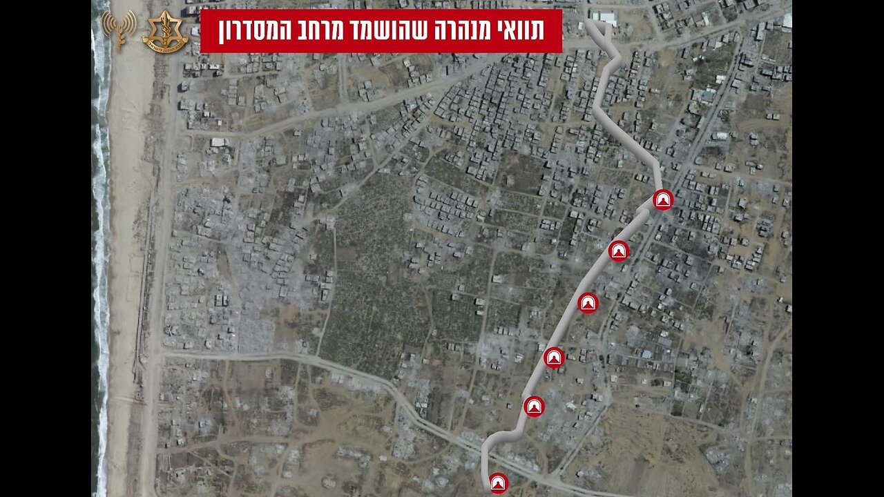 A kilometer-long tunnel was recently located and destroyed by troops under P2