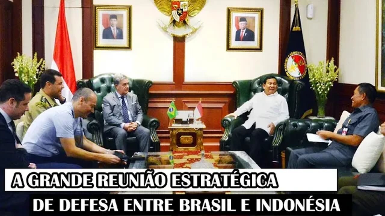 A Grande Reunião Estratégica De Defesa Entre Brasil E Indonésia