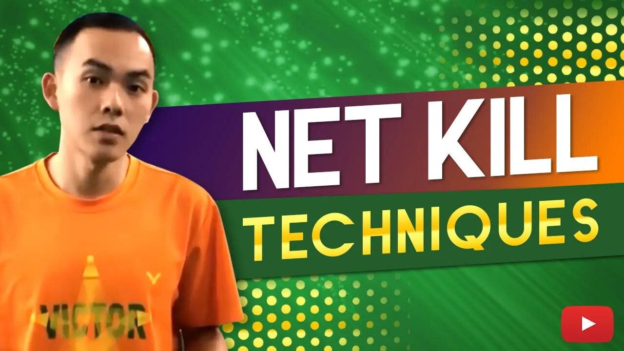 Badminton Net Kill Tips and Techniques (Chinese with English Subtitles)