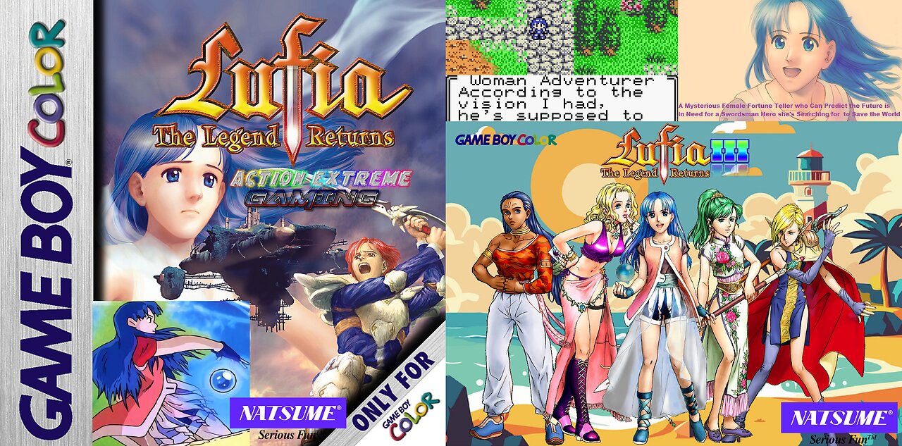 Coming Soon to Action Extreme Gaming 2023 - Lufia 3: The Legend Returns Sneak Preview [A Mysterious Female Fortune Teller who Can Predict the Future is in need of a Hero!]