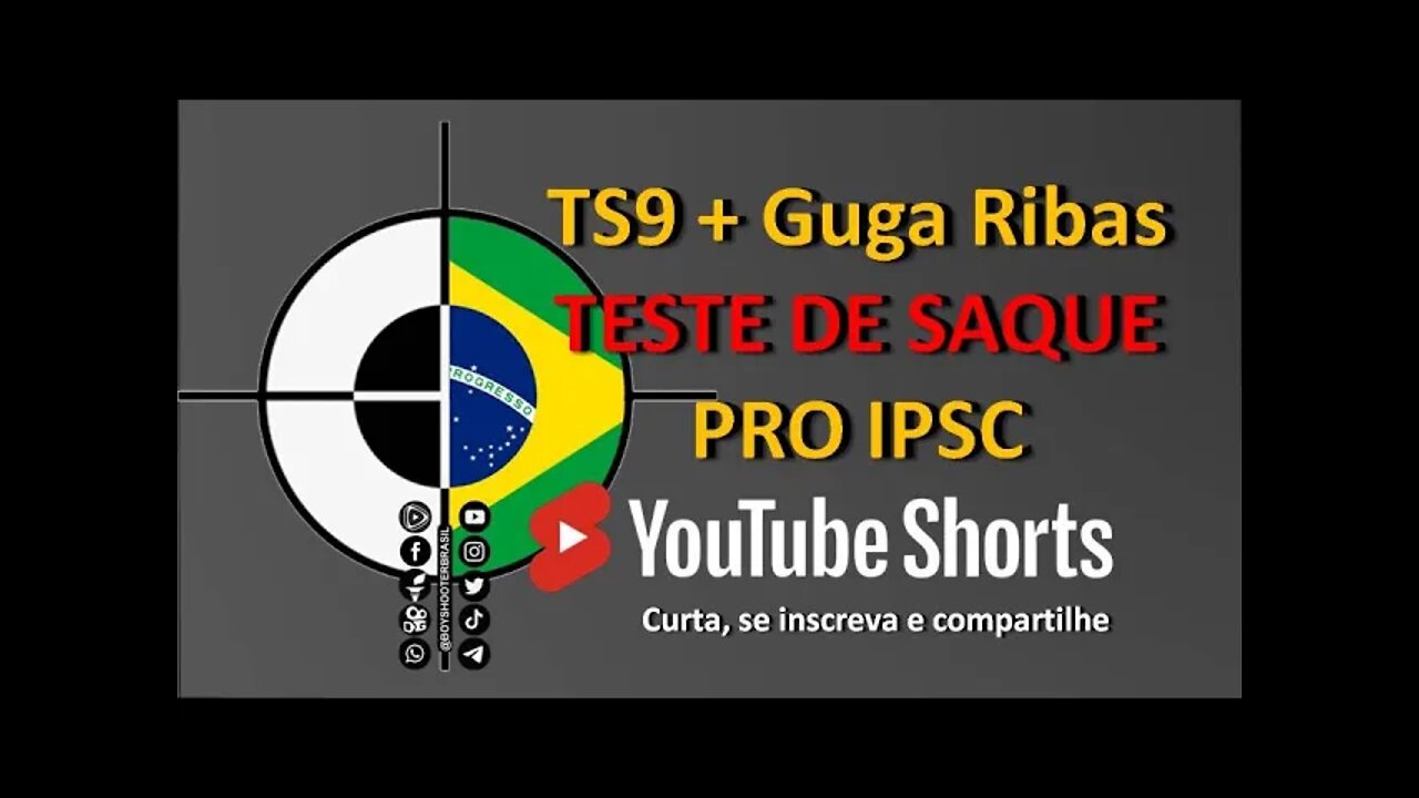 TS9 + Coldre GR - Testando a minha nova configuração para o IPSC