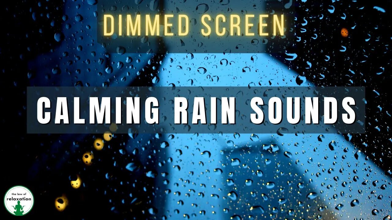 Calming Rain Sounds for Sleep | 10 Hours | Sounds of Rain