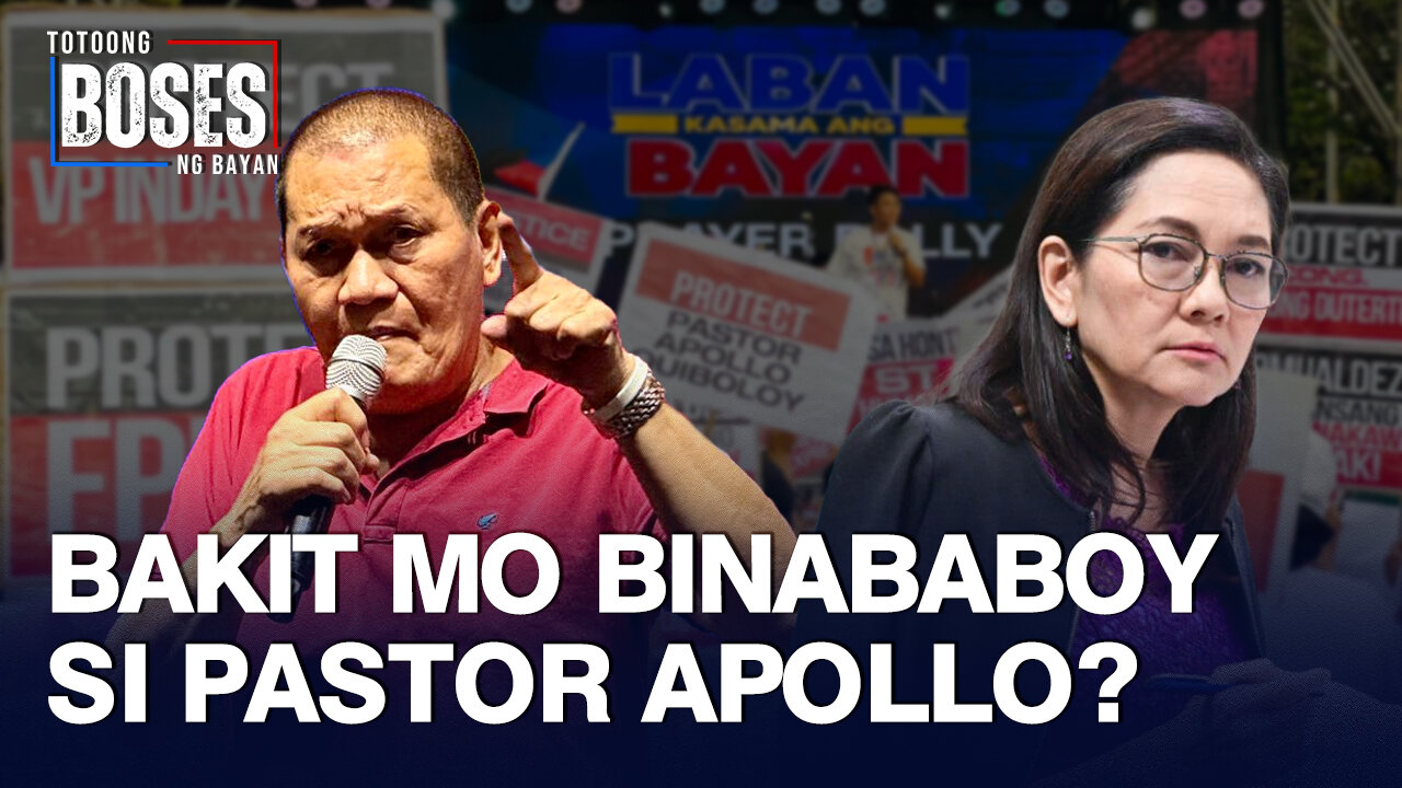 Ka Ramon kay Sen. Risa: Anong moral ang meron ka para babuyin mo si Pastor Quiboloy?