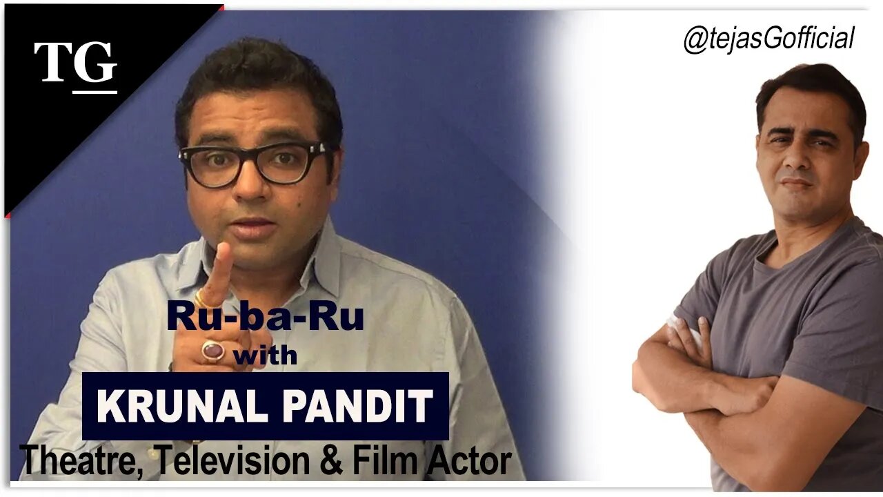 Ru-ba-Ru with Krunal Pandit, an Indian Film & TV Actor (2020)