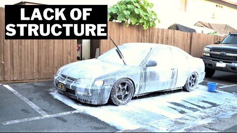 1995 Honda Accord Wash & Talk: Lack of Structure!
