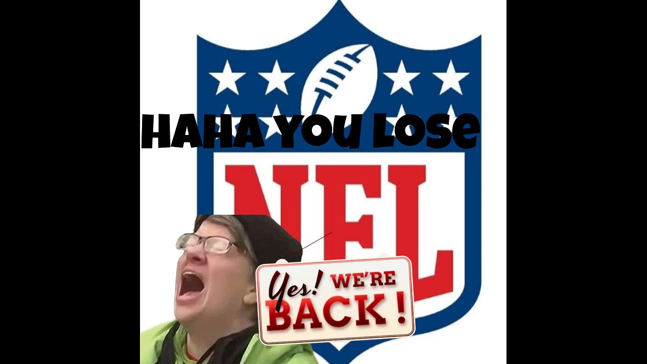 NFL LOGO COME BACK AFTER BEING CANCELED. AMERICANS ARE WINNING