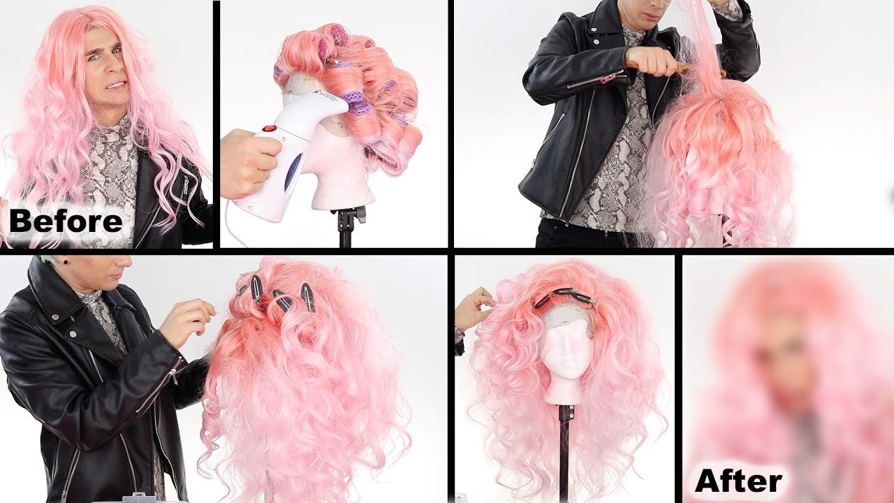 HOW TO CREATE A DRAG WIG WITH CHEAP WIGS!