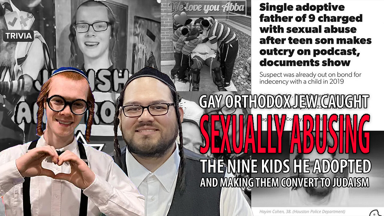 Gay Orthodox Jew Charged With Raping the Nine Boys He Adopted After Making Them Convert to Judaism