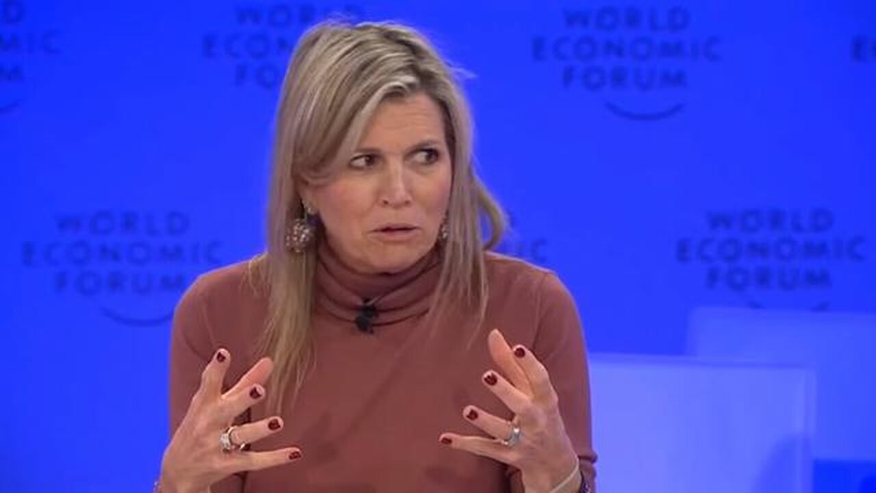 Queen Máxima of the Netherlands at WEF: "Digital ID is necessary .. who is and isn't vaccinated.."