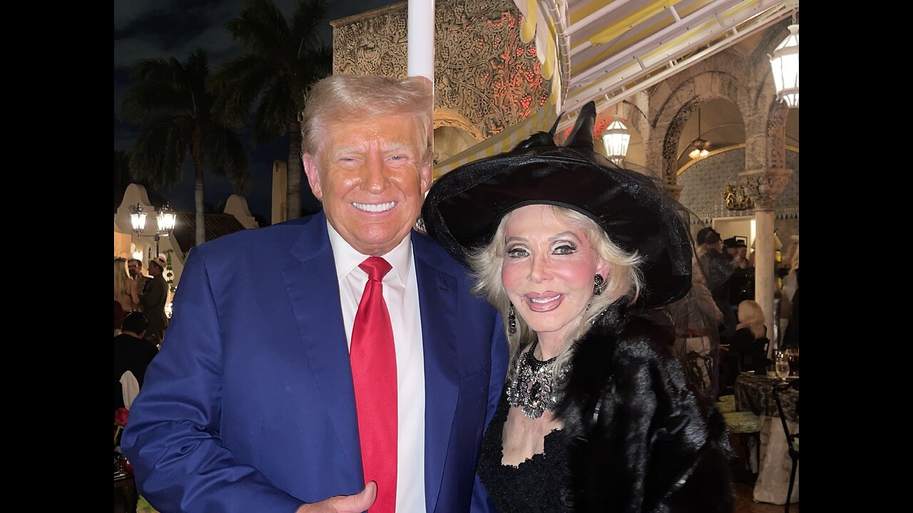 THE ANNUAL OPENING NIGHT HALLOWEEN PARTY AT MAR A LAGO