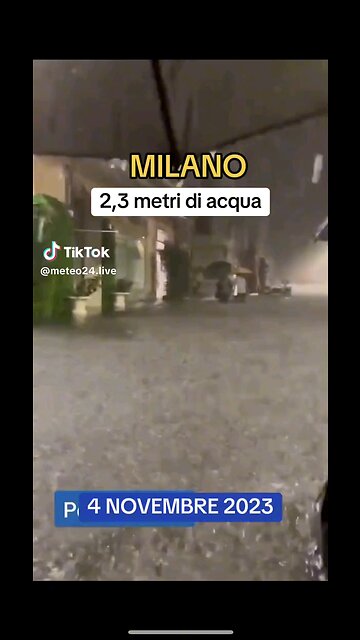 Flood in itlay 🇮🇹