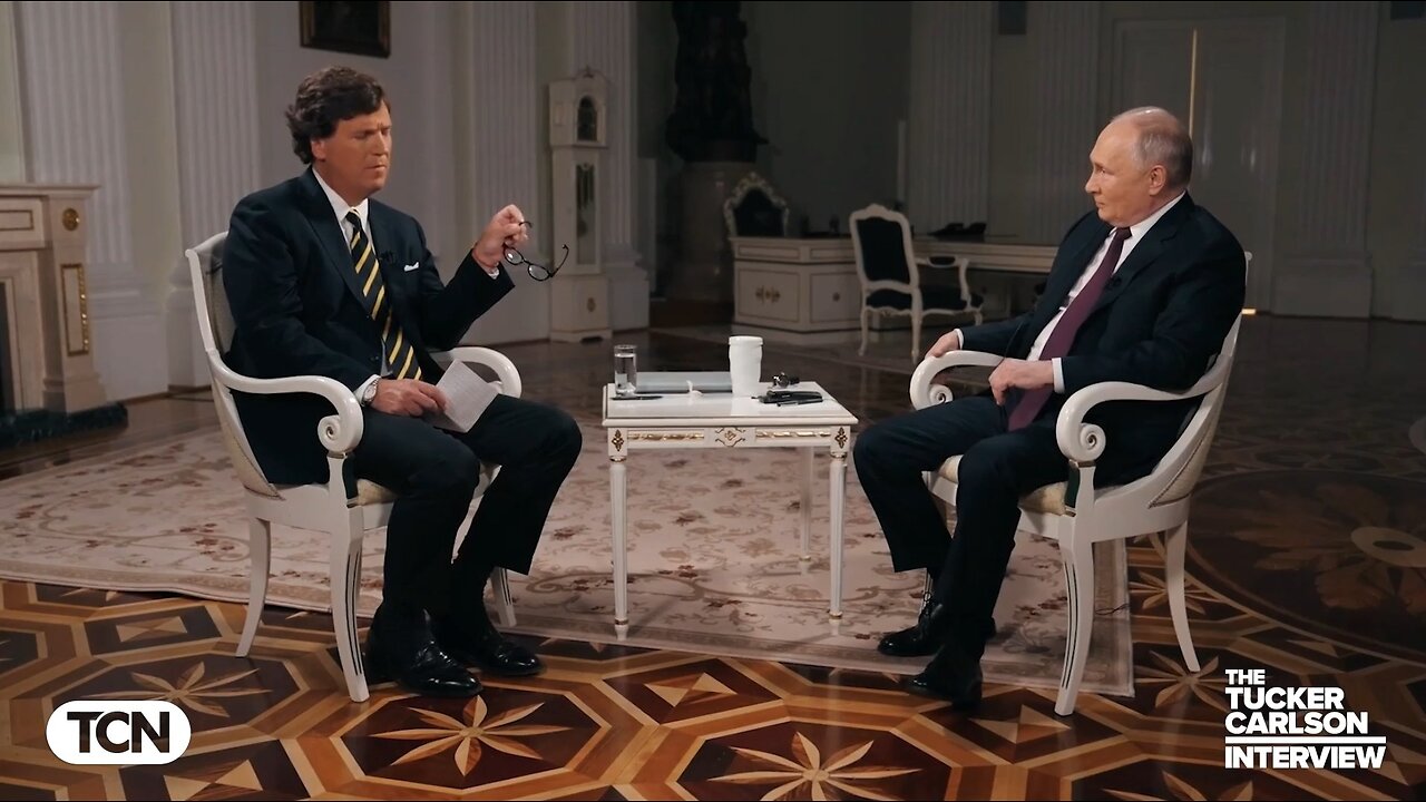 The Vladimir Putin & Tucker Carlson Interview Feb 8, 2024