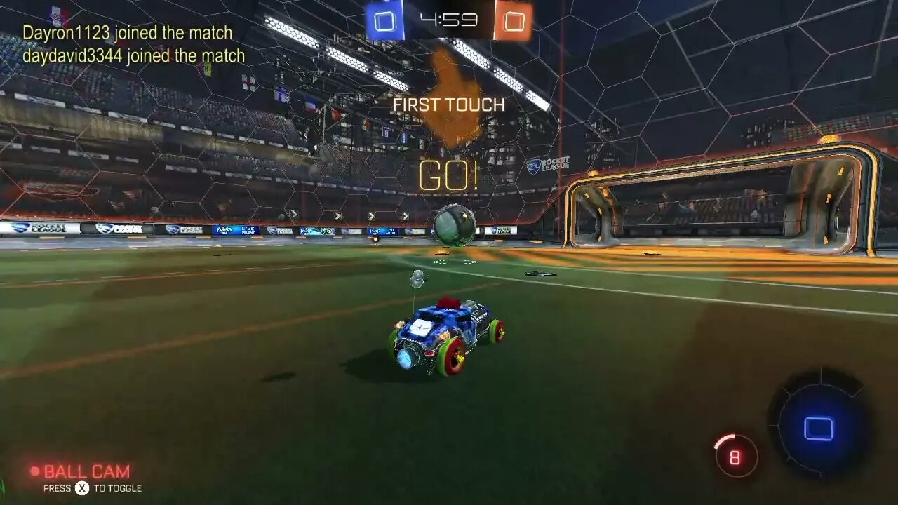 Scoring Within The First 2 Seconds in Rocket League