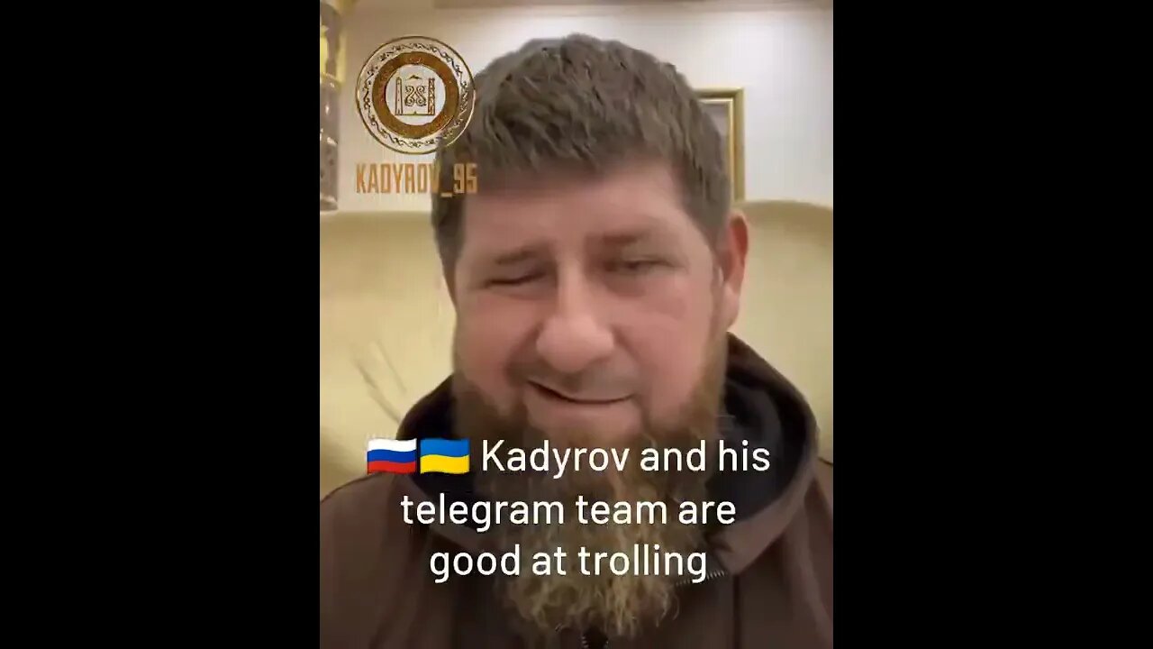 🇷🇺🇺🇦 Kadyrov The Chechen President And His Telegram Team Are Good At Trolling 😂 @Kadyrov_95