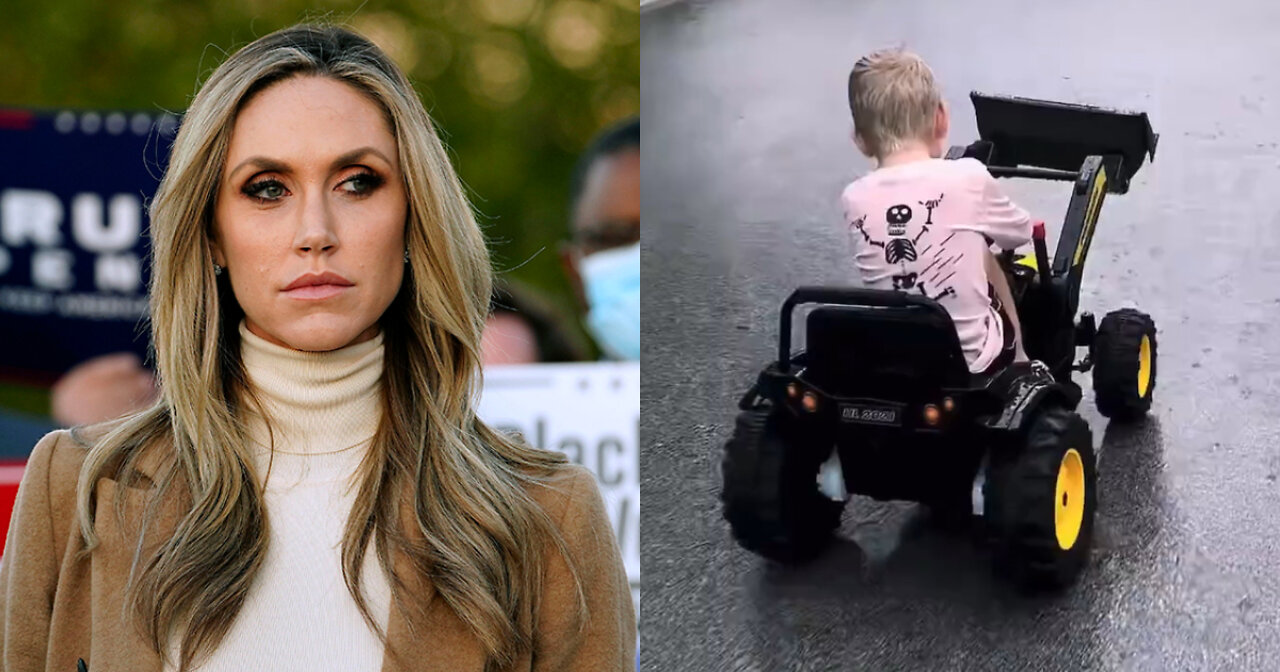 Lara Trump Posts Video of Son in Rain From Hurricane Ian. Twitter Loses It.