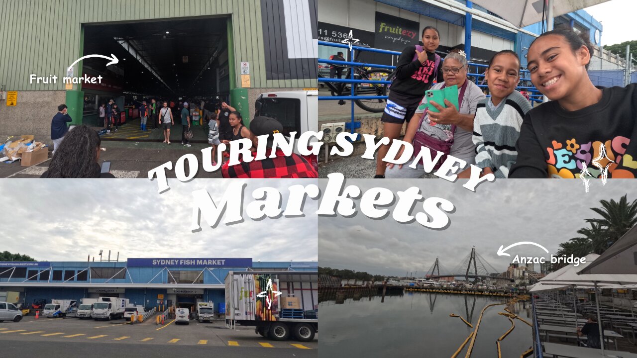 Touring Sydney's famous fish market🐟| Flemington Market