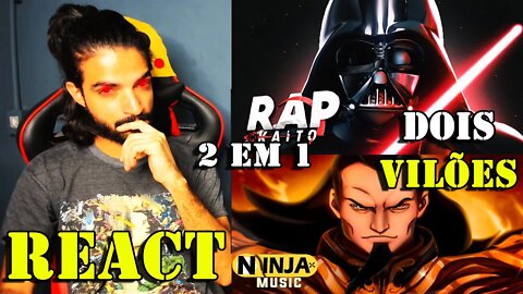 REACT - O Lado Negro da Força | Darth Vader | Kaito / O Senhor do Fogo | Ozai ( Avatar ) | Ninja