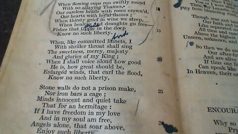 To Althea From Prison - Colonel Lovelace
