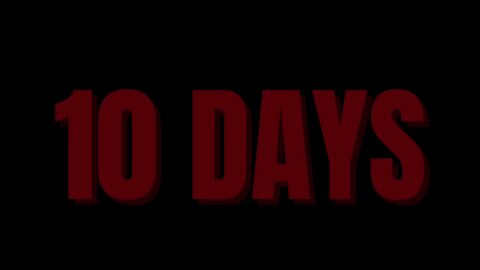 11.7.21 | Ten Days of DARNKESS