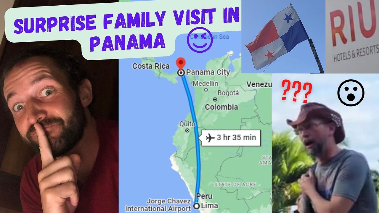 I made a Secret trip to Panama to surprise my Father at his Hotel/Resort. (The Journey Episode 46)