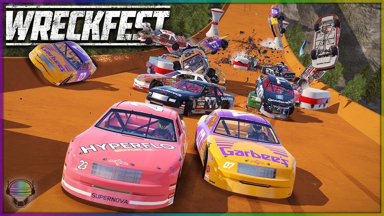 HOT WHEELS NO RESET NASCAR CHALLENGE! | Wreckfest