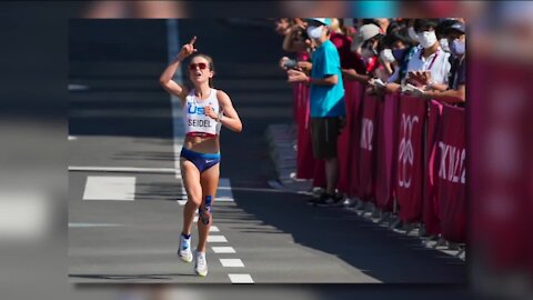 Hartland native Molly Seidel wins bronze in the Olympic marathon