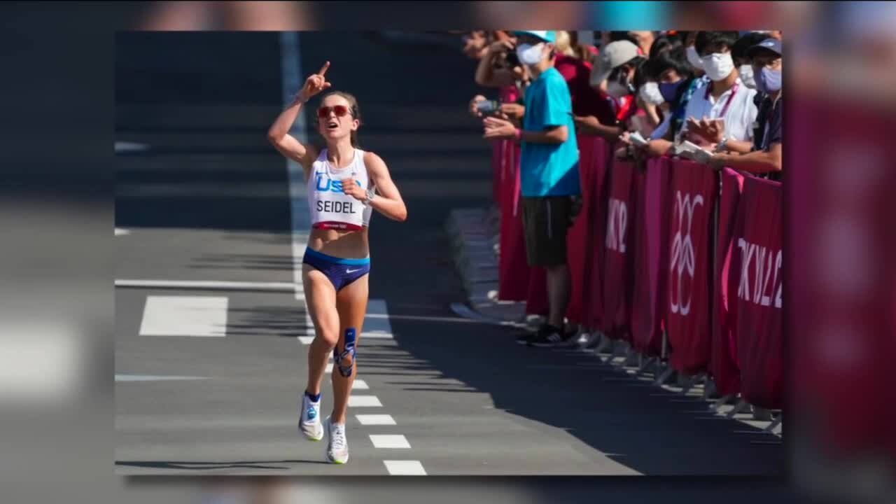 Hartland native Molly Seidel wins bronze in the Olympic marathon