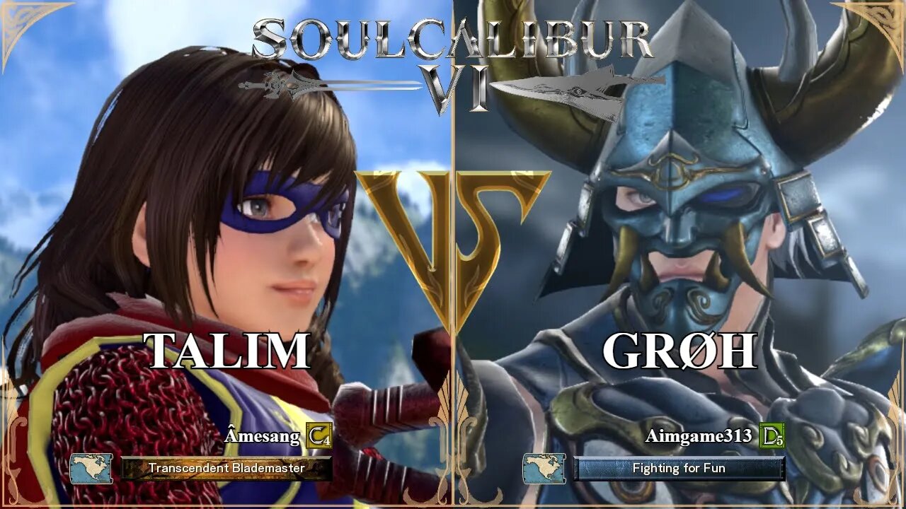 Talim (Âmesang) VS Grøh (Aimgame313) (SoulCalibur™ VI: Online)