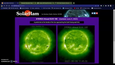 CME Impact of 66.6 cm3? 06-06-2022