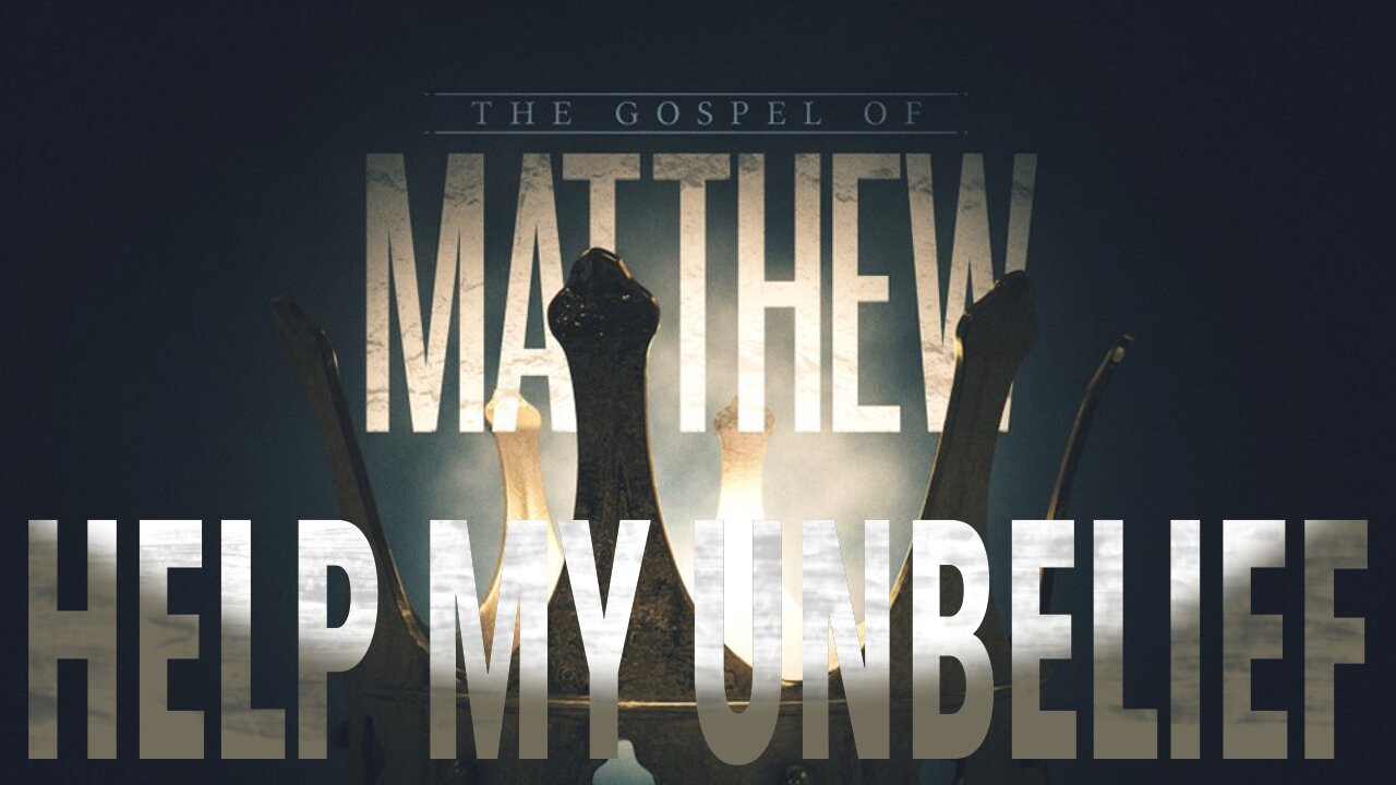 Help my unbelief | Traditional service