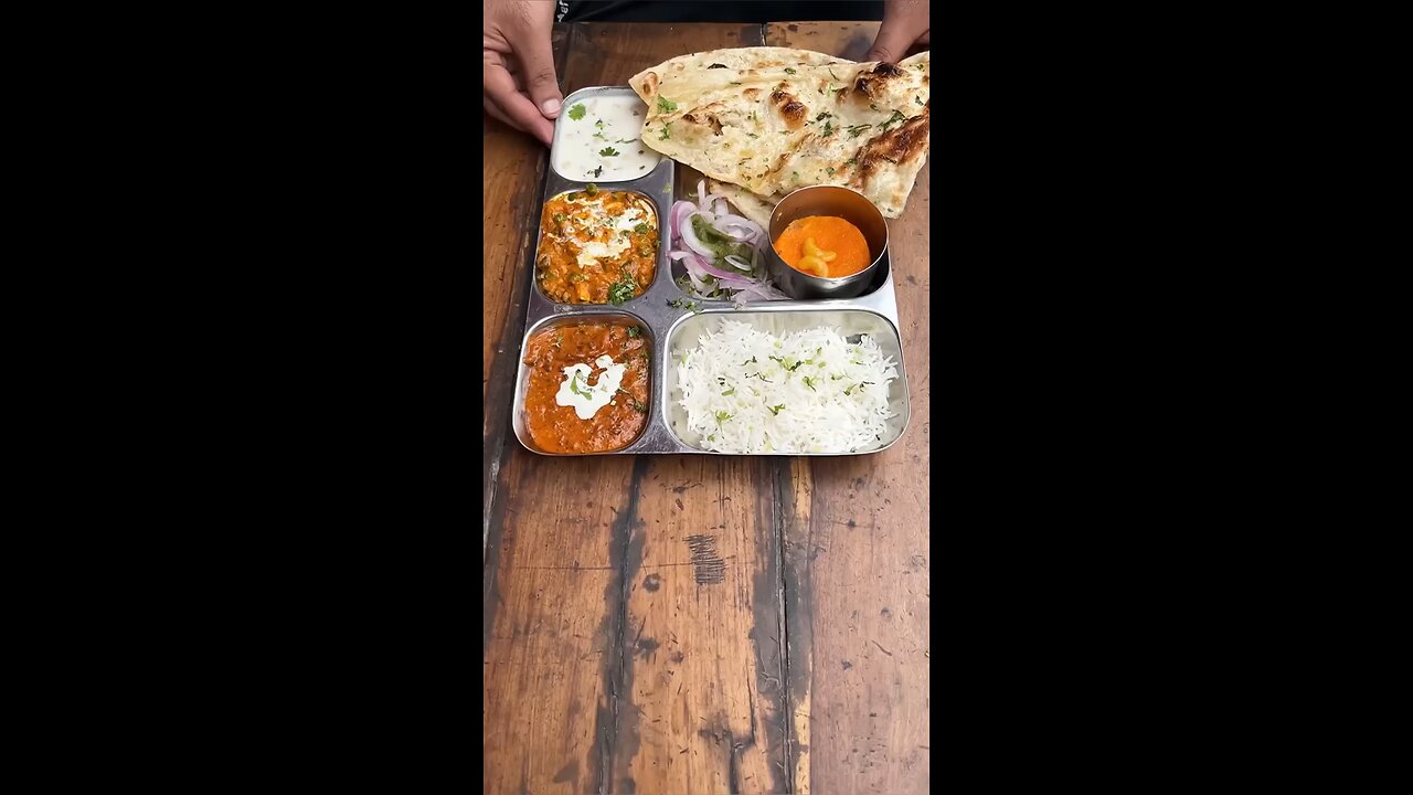 Delhi Street food unlimited veg thali