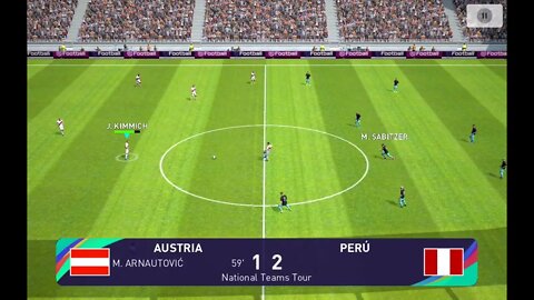 PES 2021: AUSTRIA vs PERÚ | Entretenimiento Digital 3.0