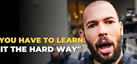 Learning the hard way - Andrew Tate (Motivational Speech)