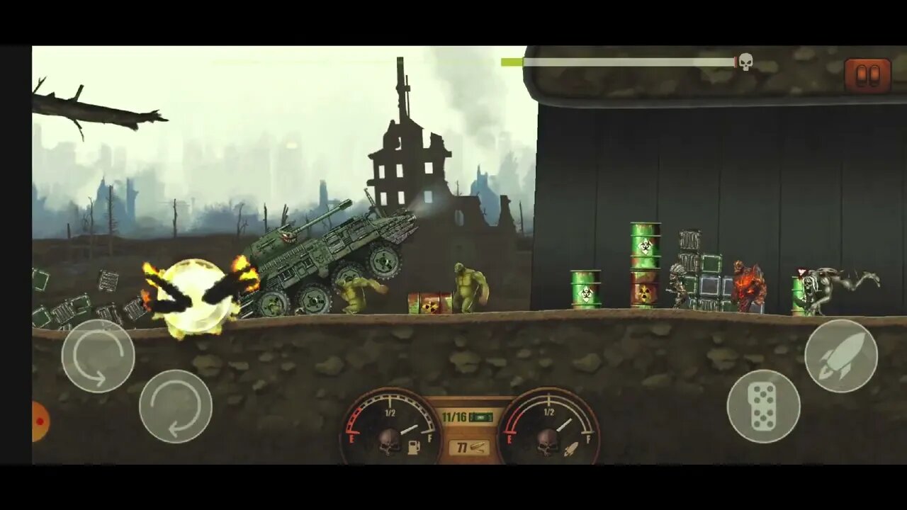 GUIGAMES - Zombie Hill Racing - Earn To Climb - Jogo de Zumbi - STAGE 13 LEVEL 3