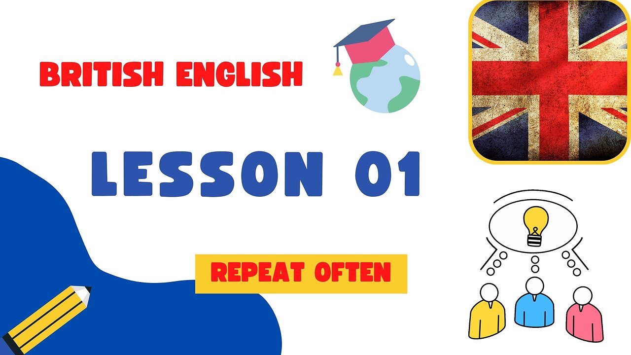 Learn English Lesson 01 and 02 - Stage 01